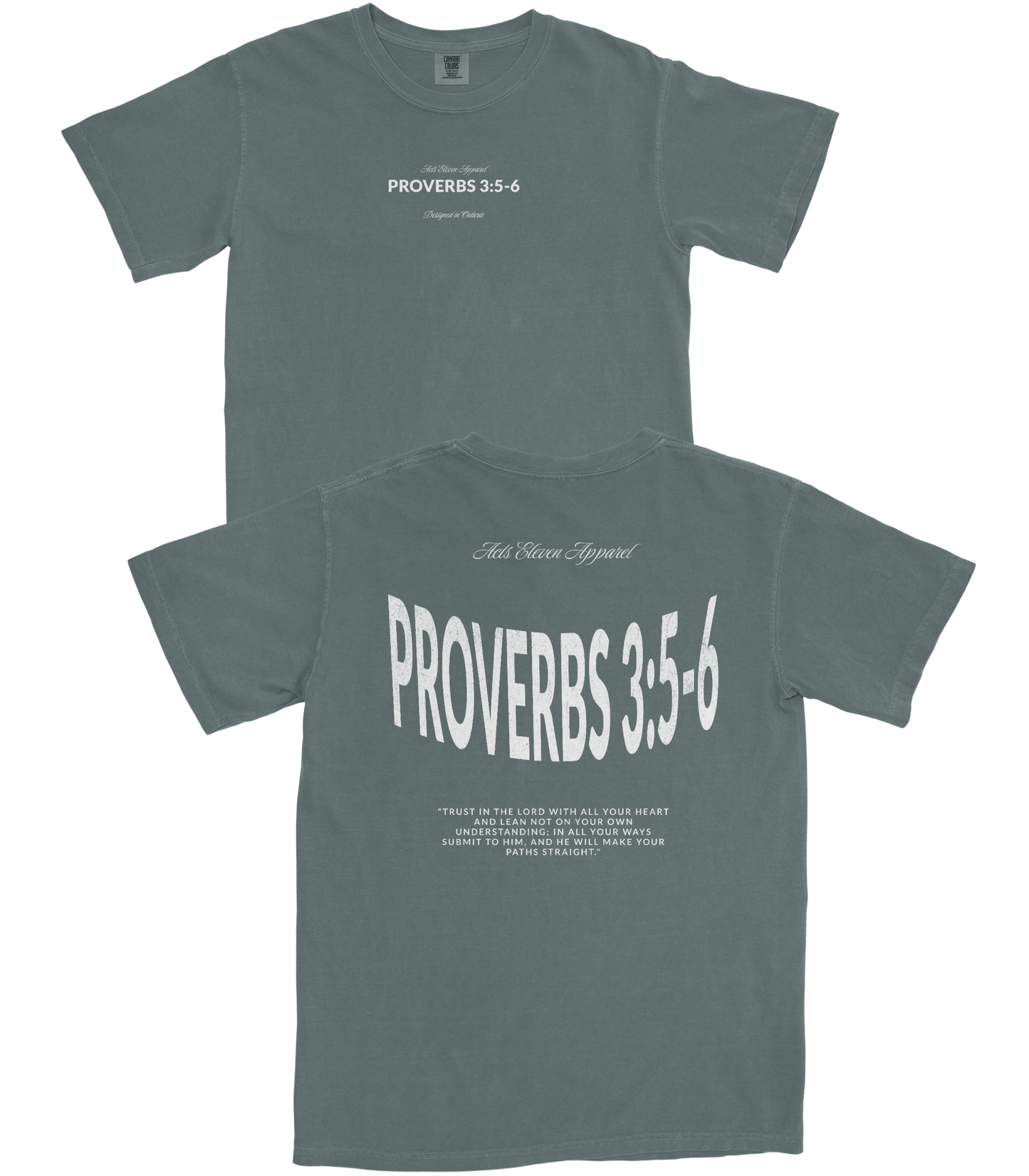 Proverbs 3:5-6 T-Shirt