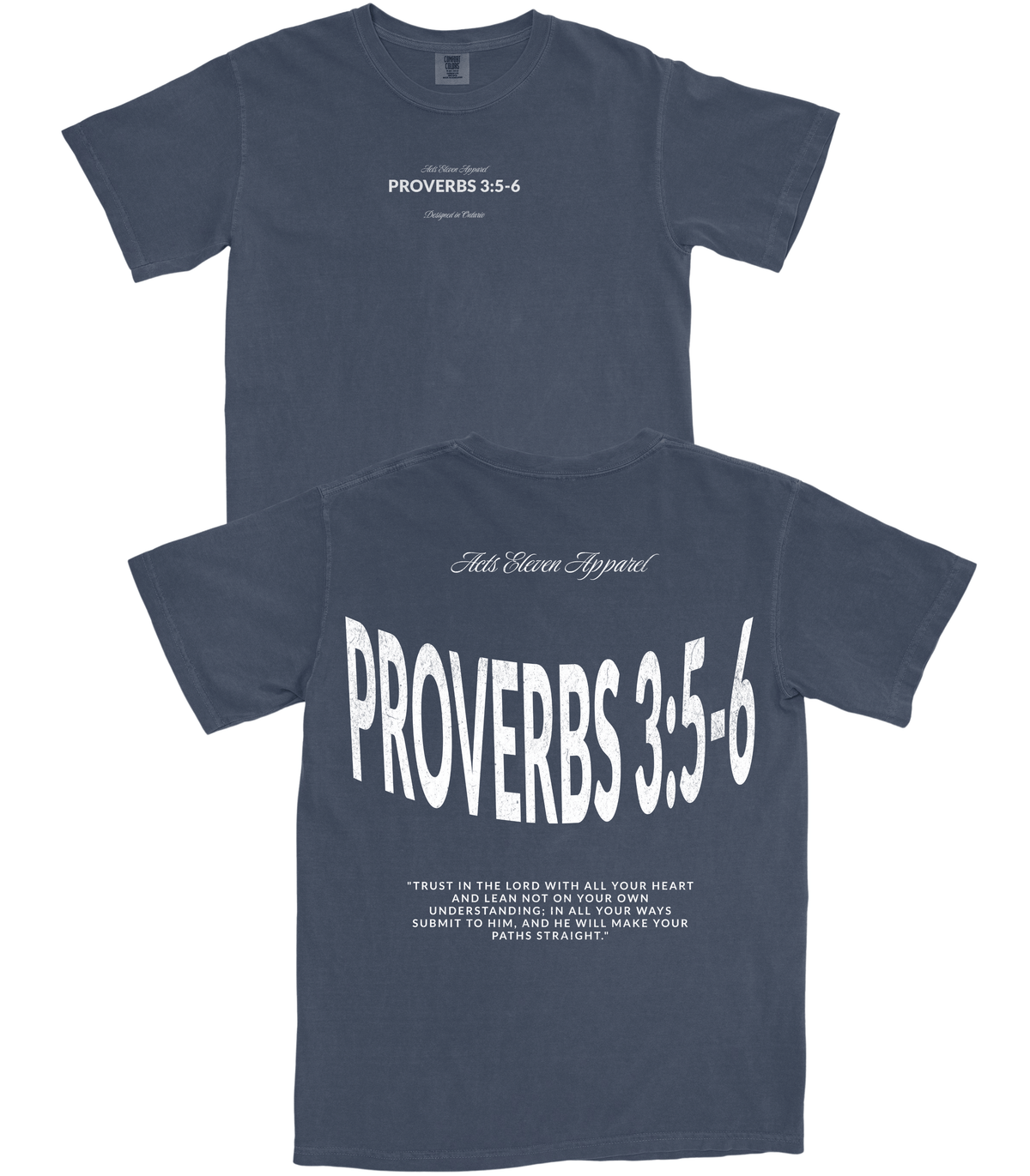 Proverbs 3:5-6 T-Shirt